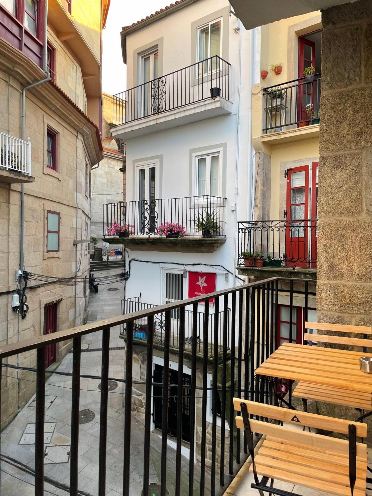 Estilosa Vivienda En El Centro Vigo Exterior foto