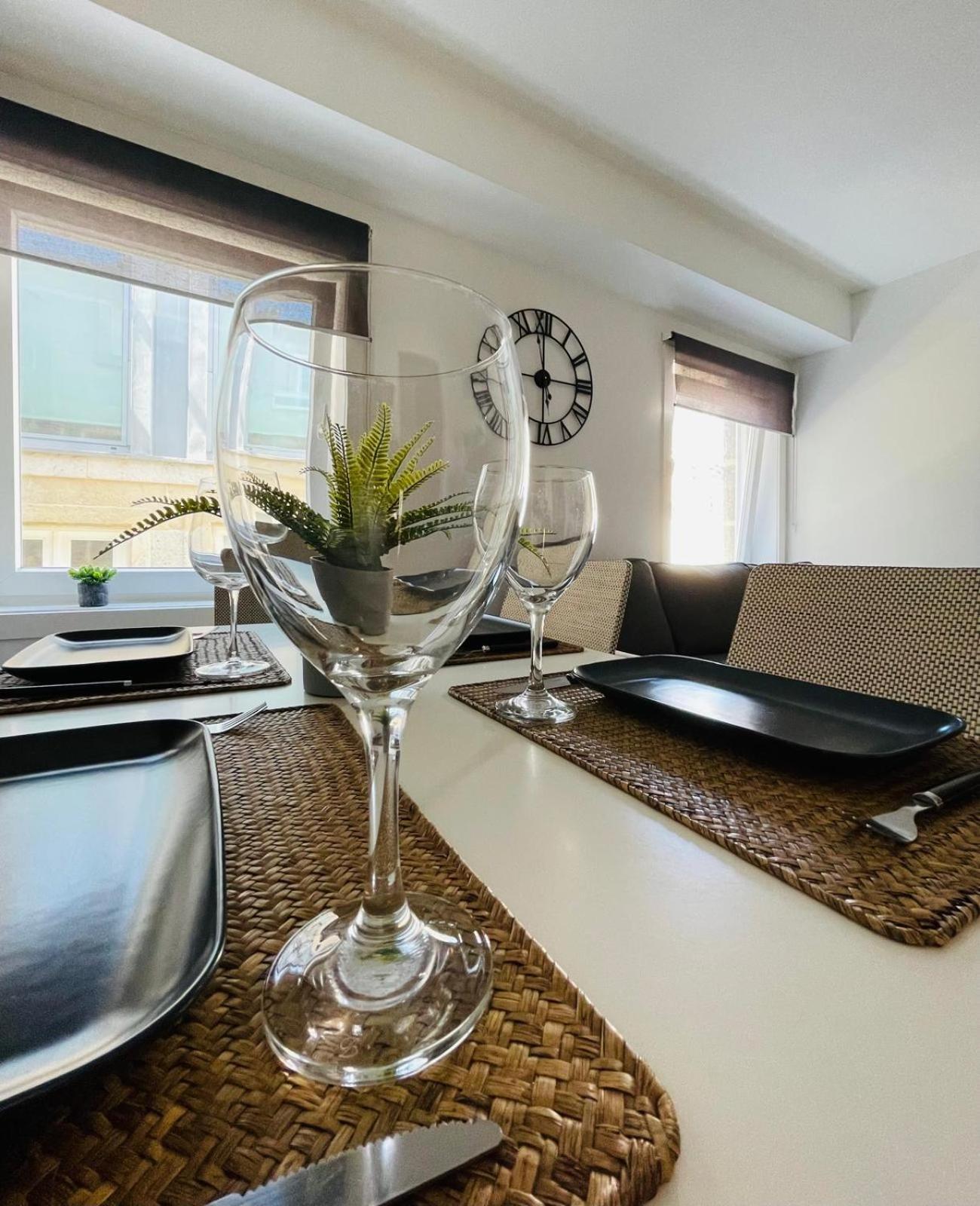 Estilosa Vivienda En El Centro Vigo Exterior foto